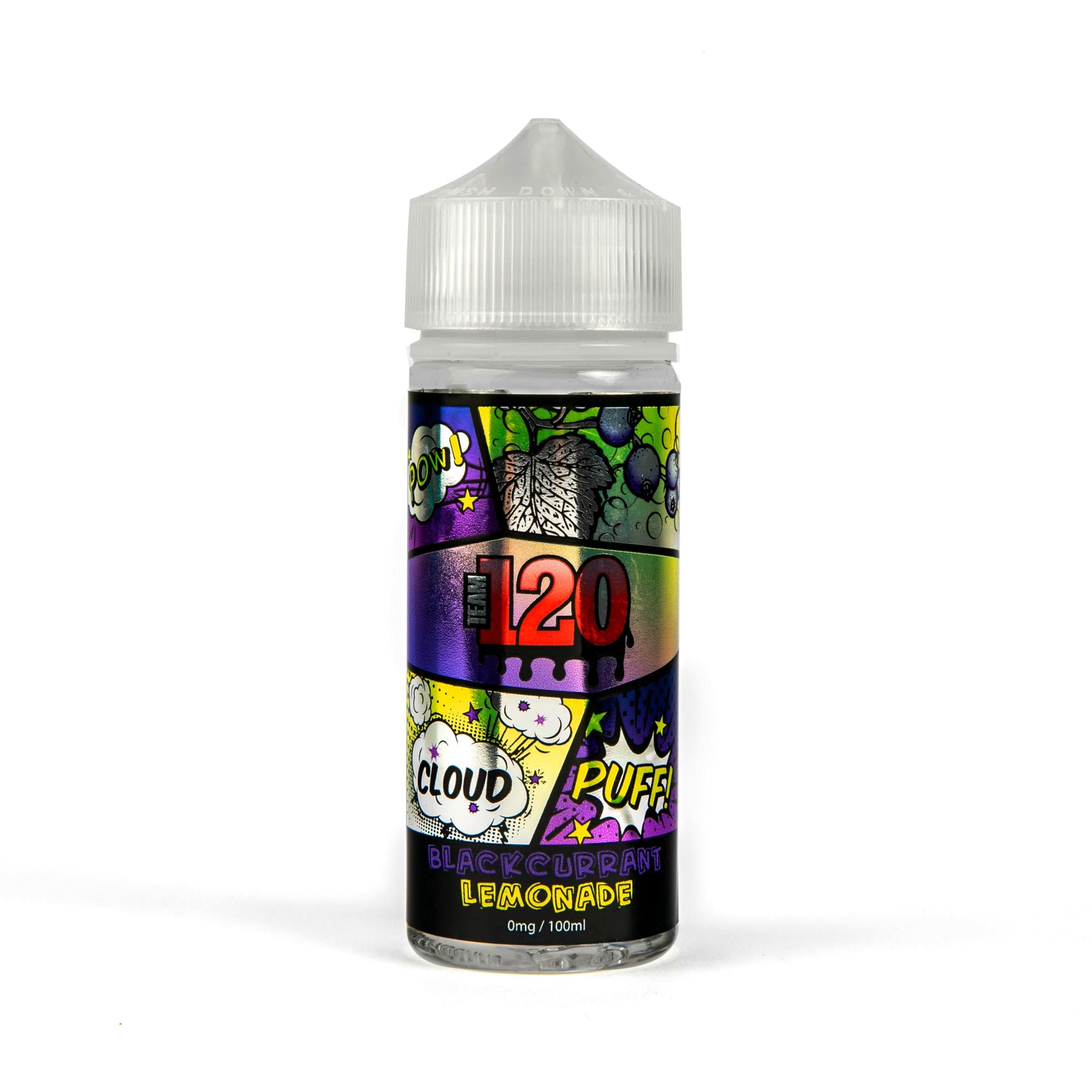 Team 120 Blackcurrant Lemonade 100ml