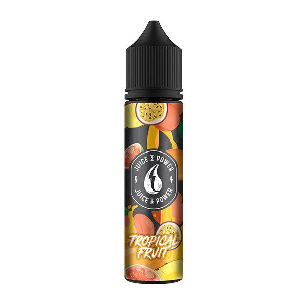 Juice N Power Tropical Fruits 50ml Shortfill E-Liquid