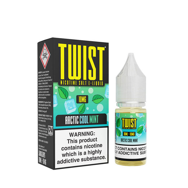 Twist Arctic Cool Mint 10ml Nic Salt E-Liquid