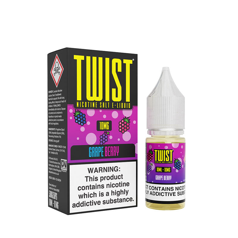 Twist Grape Berry 10ml Nic Salt E-Liquid