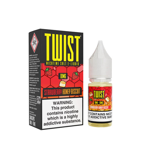 Twist Strawberry Honey Biscuit 10ml Nic Salt E-Liquid