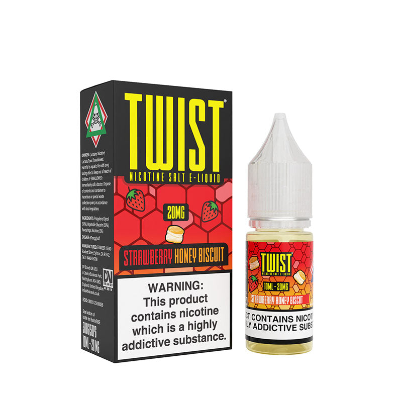 Twist Strawberry Honey Biscuit 10ml Nic Salt E-Liquid