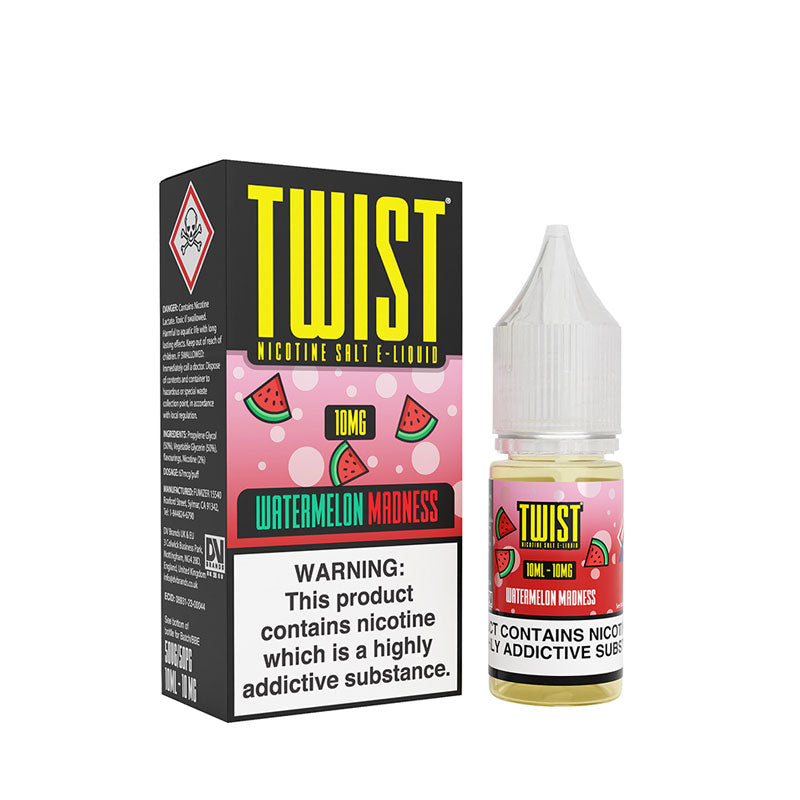 Twist Watermelon Madness 10ml Nic Salt E-Liquid