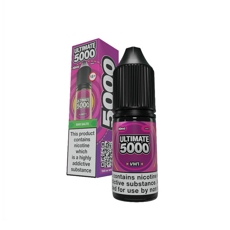 Ultimate 5000 Bar Salt VMT 10ml E-Liquid By Ultimate Juice