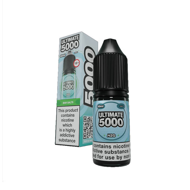 Ultimate 5000 Bar Salt H2O 10ml E-Liquid By Ultimate Juice