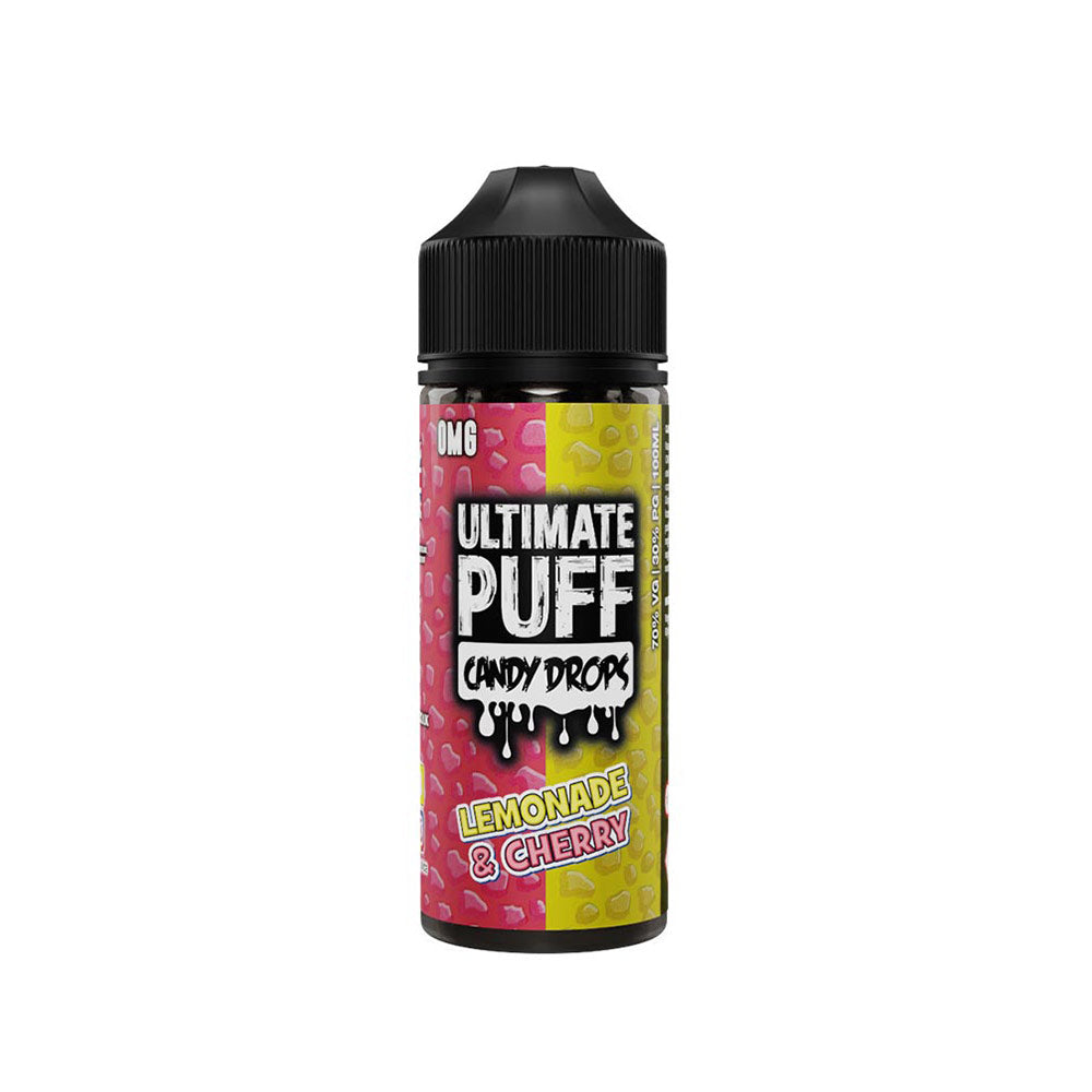 Ultimate Puff Candy Drops Lemonade & Cherry Shortfill 100ml E-Liquid