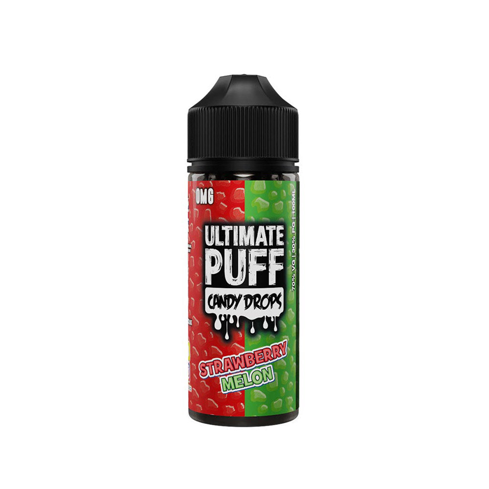 Ultimate Puff Candy Drops Strawberry Melon Shortfill 100ml E-Liquid