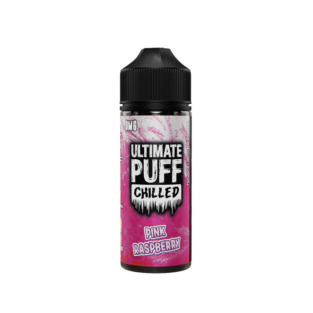 Ultimate Puff Chilled Pink Raspberry Shortfill 100ml E-Liquid