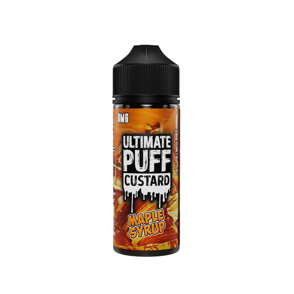 Ultimate Puff Custard Maple Syrup Shortfill 100ml E-Liquid