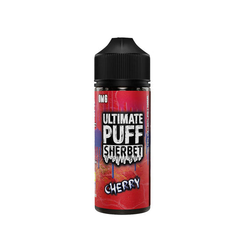 Ultimate Puff Sherbet Cherry Shortfill 100ml E-Liquid