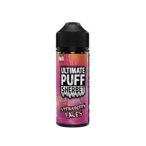 Ultimate Puff Sherbet Strawberry Laces Shortfill 100ml E-Liquid