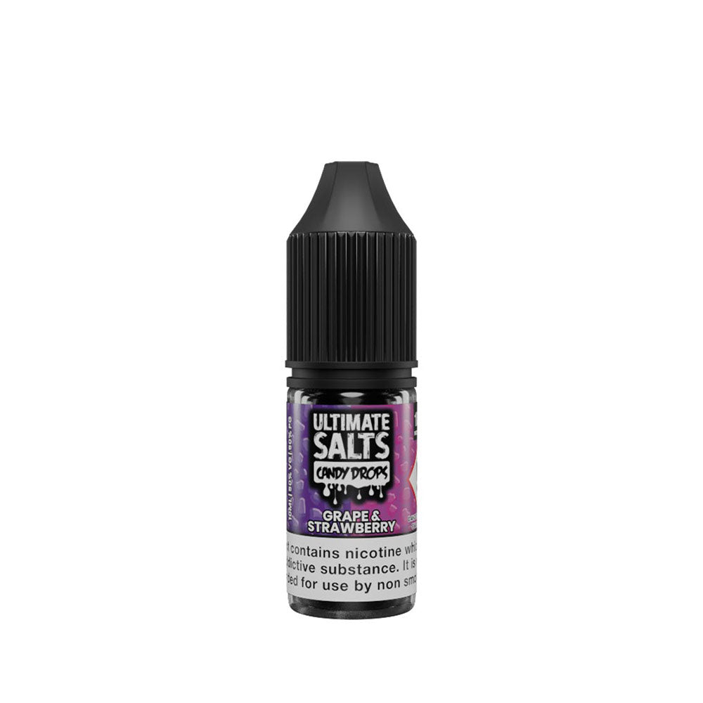 Ultimate Salts Candy Drops Grape and Strawberry Nic Salt E-Liquid