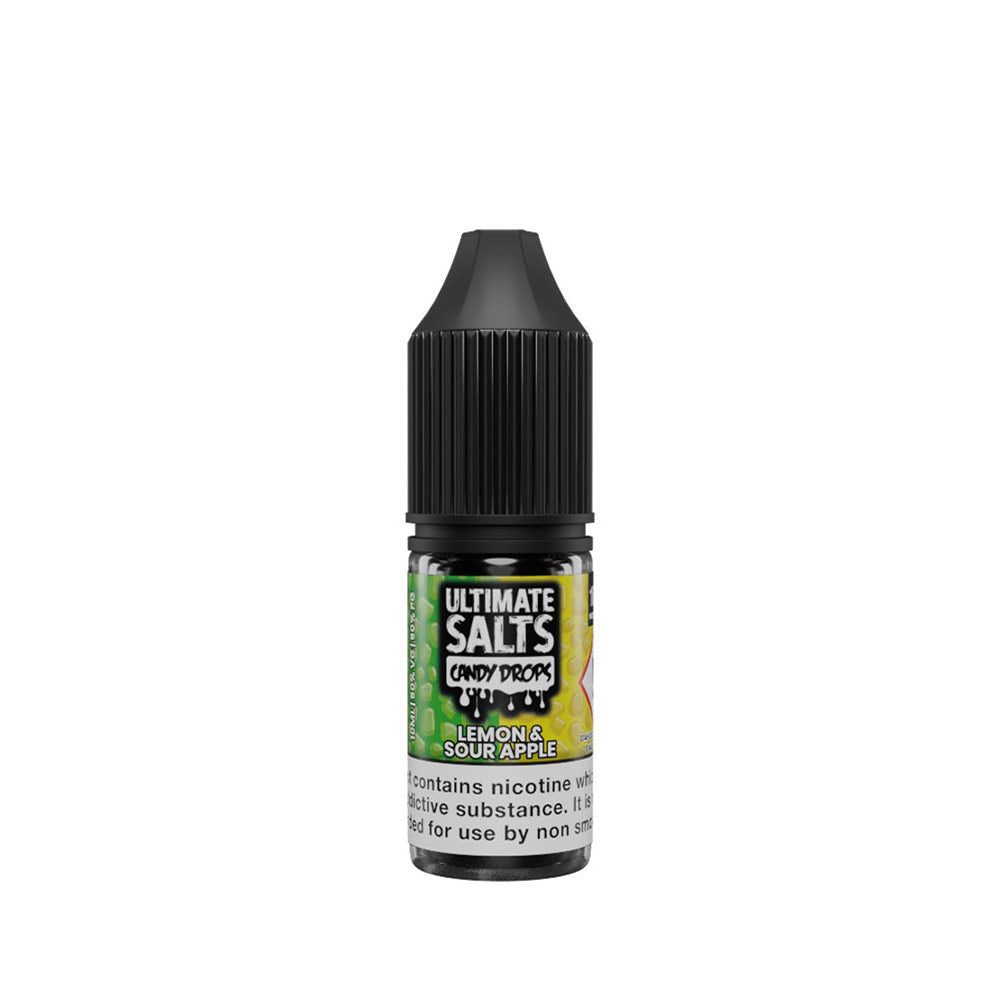 Ultimate Salts Candy Drops Lemon & Sour Apple Nic Salt E-Liquid