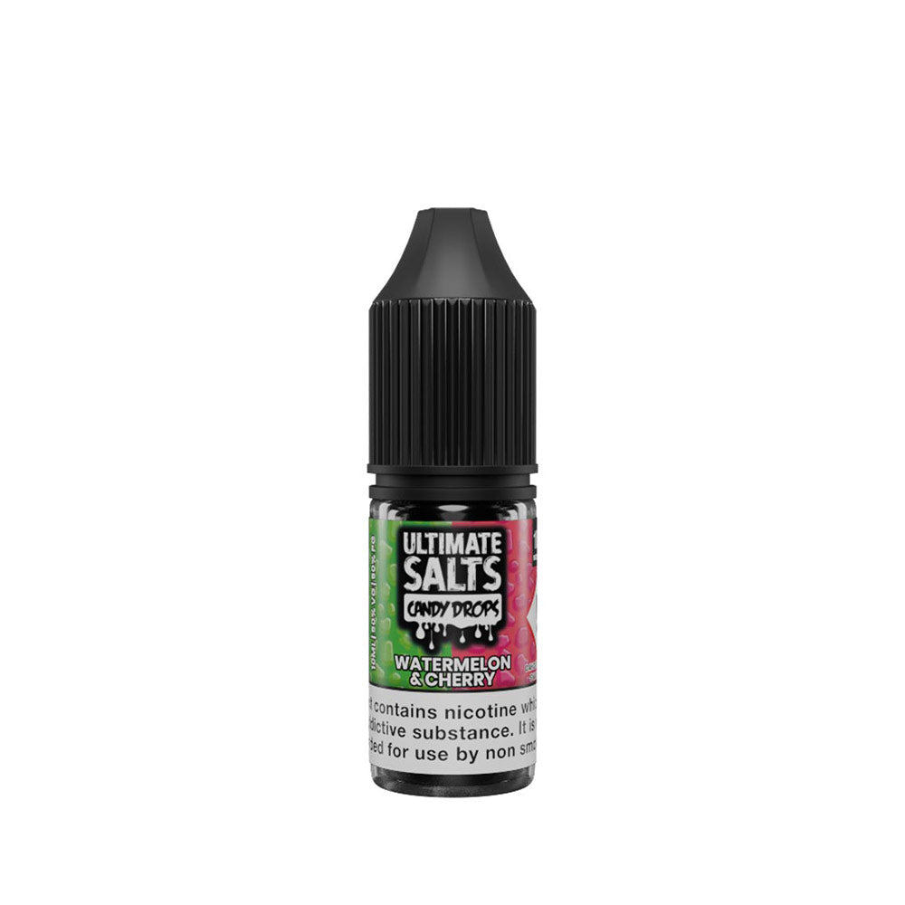 Ultimate Salts Candy Drops Watermelon and Cherry Nic Salt E-Liquid