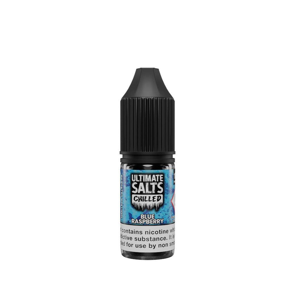 Ultimate Salts Chilled Blue Raspberry Nic Salt E-Liquid 10ml