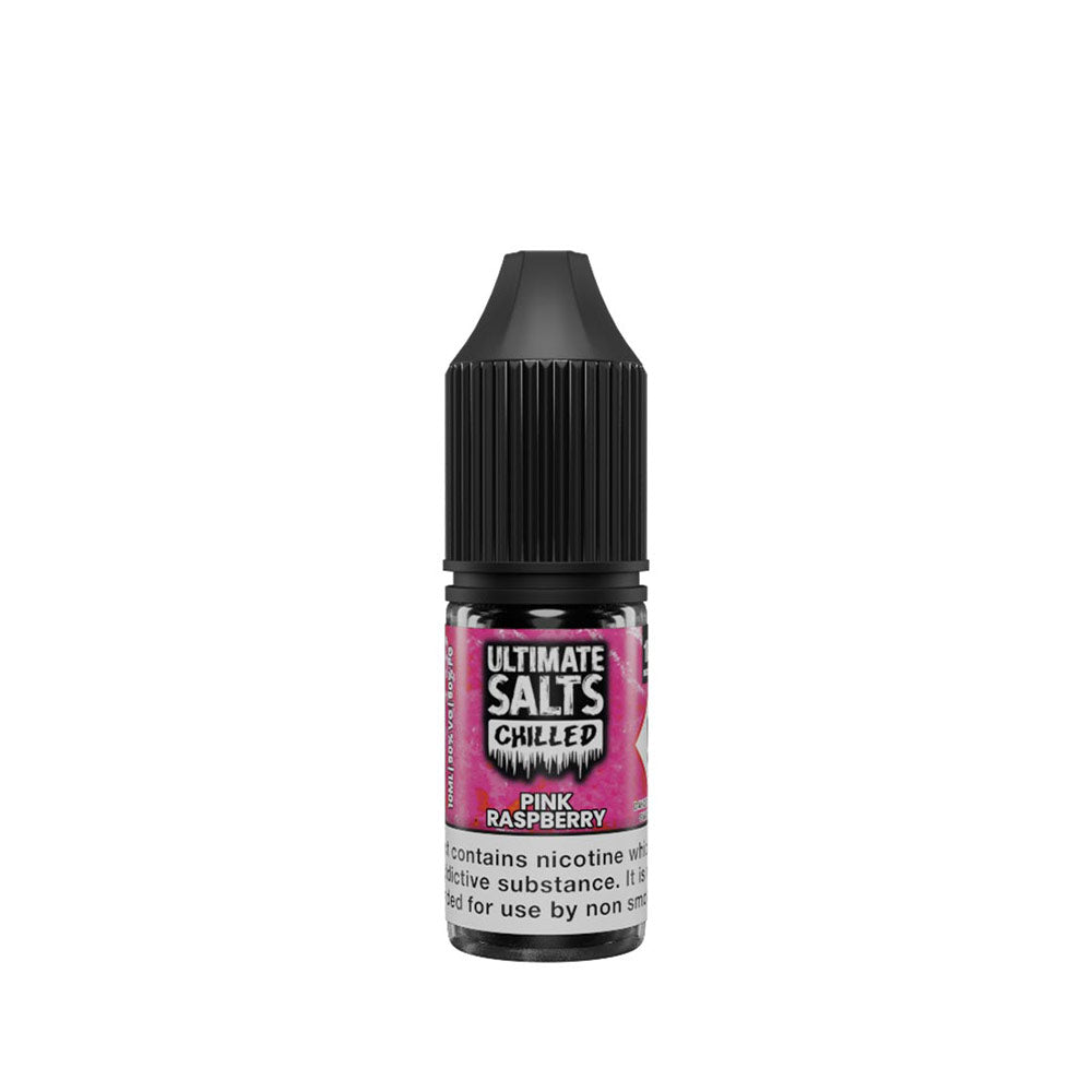 Ultimate Salts Chilled Pink Raspberry Nic Salt E-Liquid 10ml