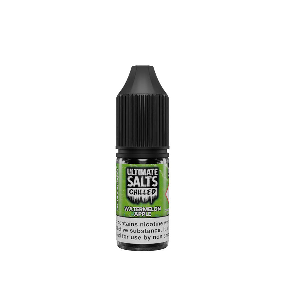 Ultimate Salts Chilled Watermelon Apple Nic Salt E-Liquid 10ml