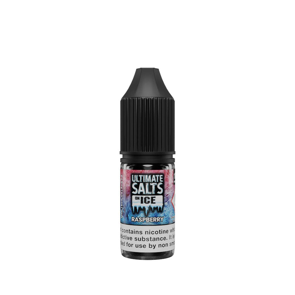 Ultimate Salts On Ice Raspberry 10ml Nic Salt E-Liquid