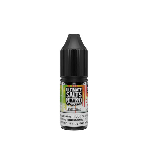 Ultimate Salts Sherbet Rainbow 10ml Nic Salt E-Liquid