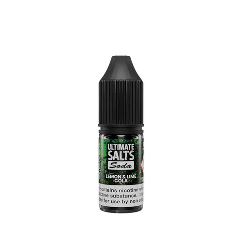 Ultimate Salts Soda Lemon & Lime Cola 10ml Nic Salt E-Liquid