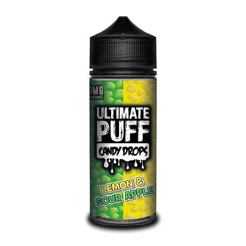 Ultimate Puff Candy Drops Lemon & Sour Apple Shortfill 0mg 100ml