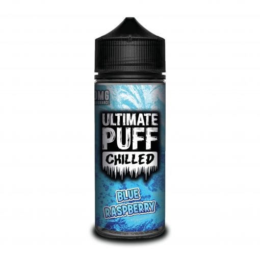 Ultimate Puff Chilled Blue Raspberry Shortfill 0mg 100ml