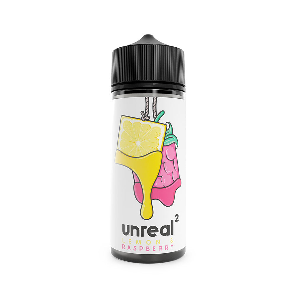 Unreal 2 Lemon and Raspberry 100ml Shortfill E-Liquid