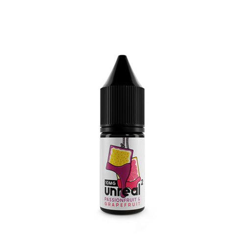 Unreal 2 Passionfruit and Grapefruit 10ml Nic Salt E-Liquid