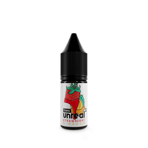 Unreal 2 Strawberry & Peach 10ml Nic Salt E-Liquid