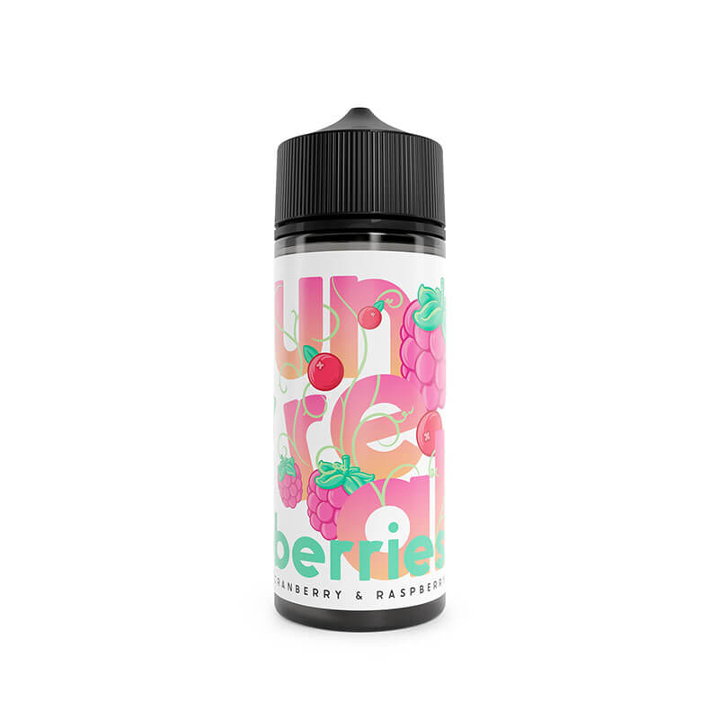 Unreal Berries Cranberry & Raspberry 100ml Shortfill E-Liquid