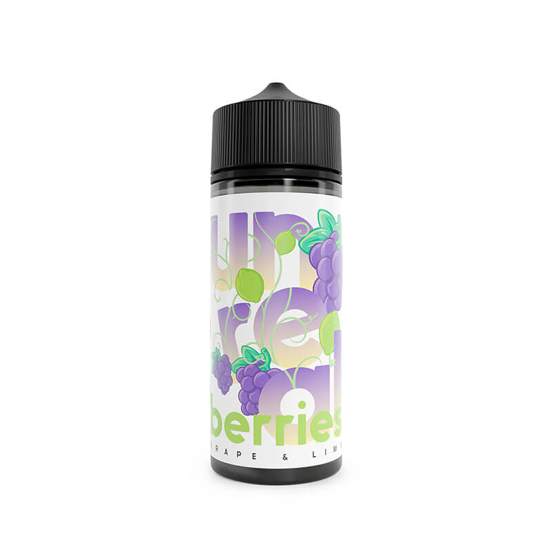 Unreal Berries Grape & Lime 100ml Shortfill E-Liquid