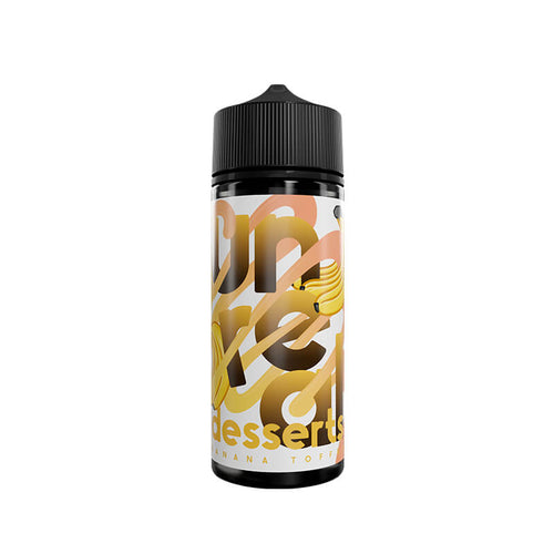 Unreal Desserts Banana Toffee 100ml Shortfill E-Liquid