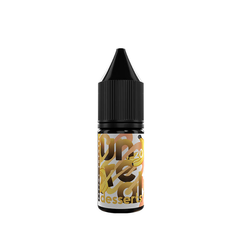 Unreal Desserts Banana Toffee 10ml Nic Salt E-Liquid