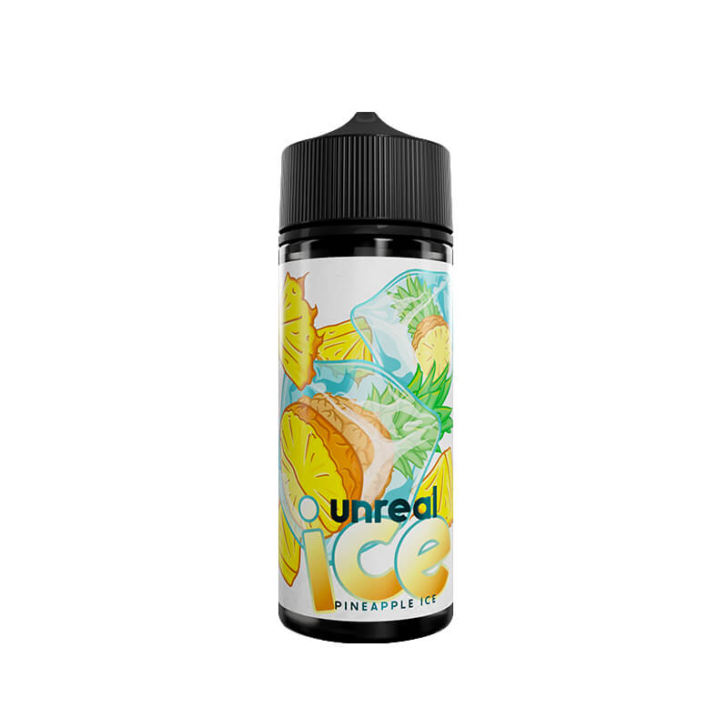 Unreal Ice Pineapple Ice 100ml Shortfill E-Liquid