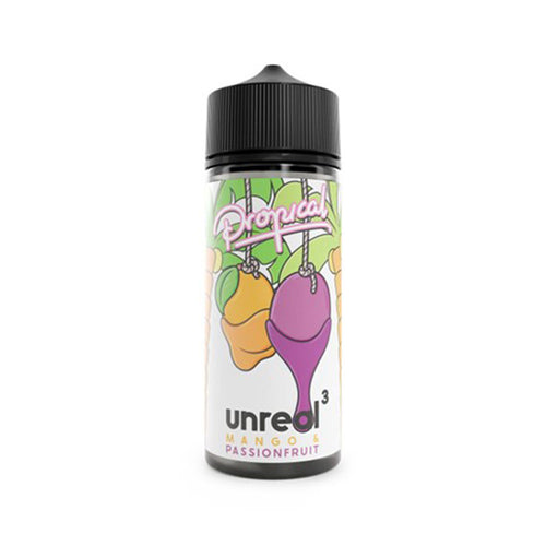 Unreal 3 Mango & Passionfruit 100ml Shortfill E-Liquid