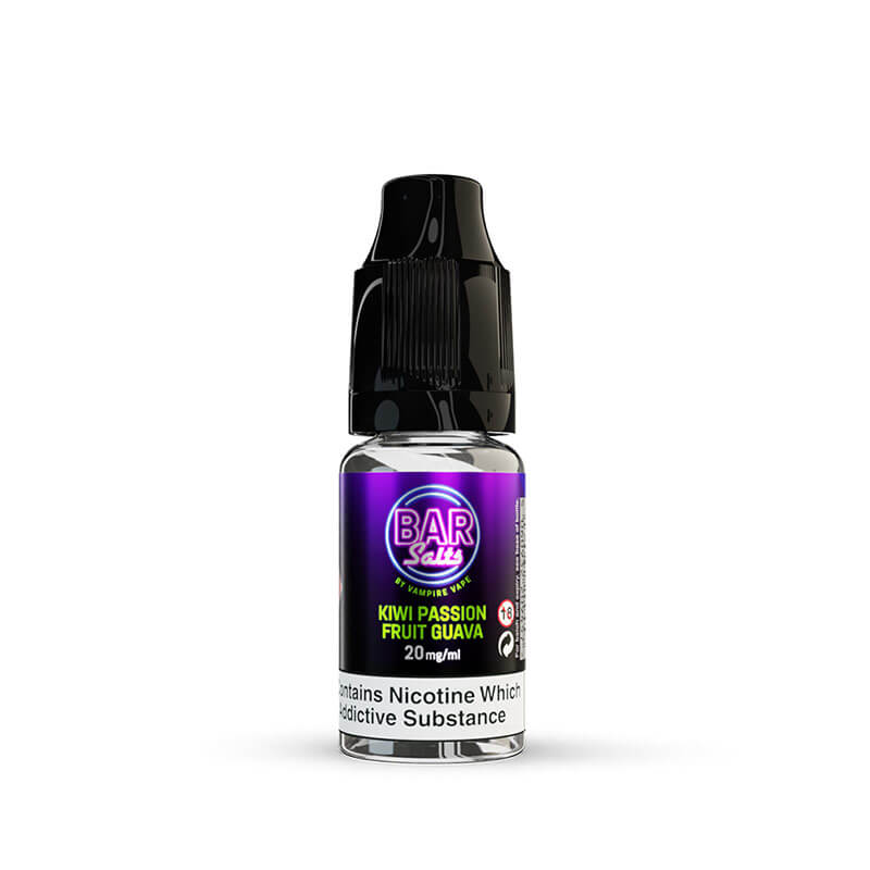 Bar Salts Kiwi Passion Fruit Guava 10ml Nic Salt E-Liquid by Vampire Vape