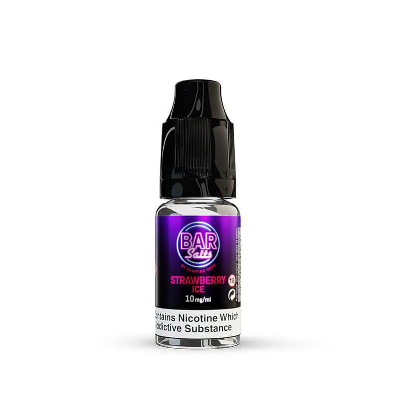 Bar Salts Strawberry Ice 10ml Nic Salt E-Liquid by Vampire Vape