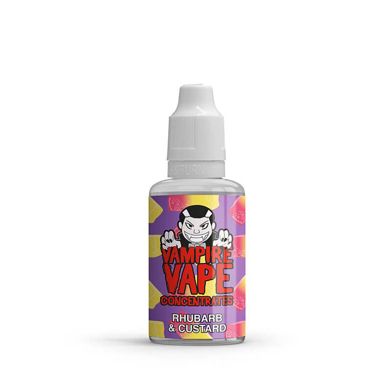 Vampire Vape Rhubarb & Custard Flavour Concentrate 30ml