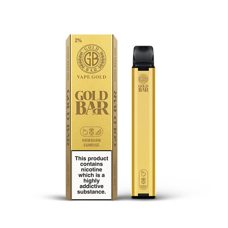 Gold Bar Hawaiian Sunrise Disposable Vape 20mg