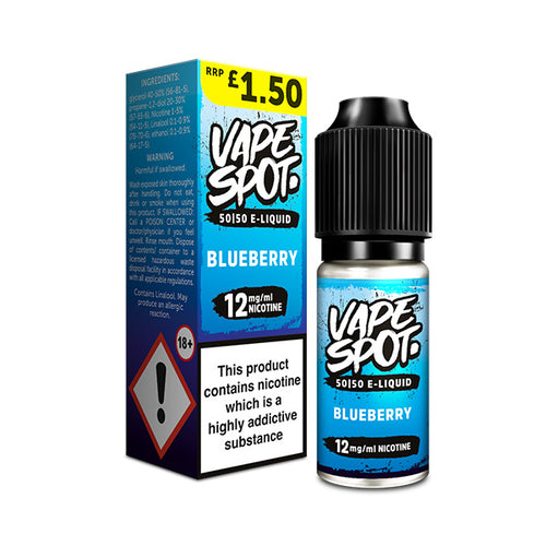 Vape Spot Blueberry E-Liquid 10ml