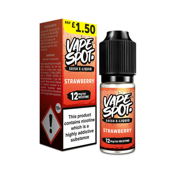 Vape Spot Strawberry E-Liquid 10ml