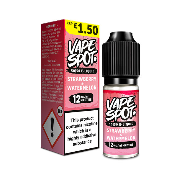 Vape Spot Strawberry & Watermelon 10ml E-Liquid