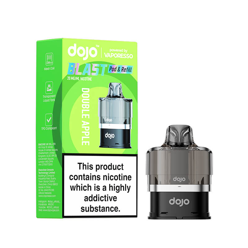 Vaporesso DOJO Blast 6000 Double Apple Prefilled Pod & Refill  - 20mg