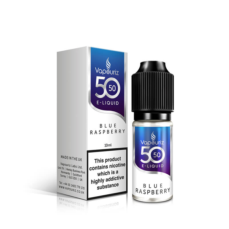 Vapouriz 50/50 Blue Raspberry 10ml