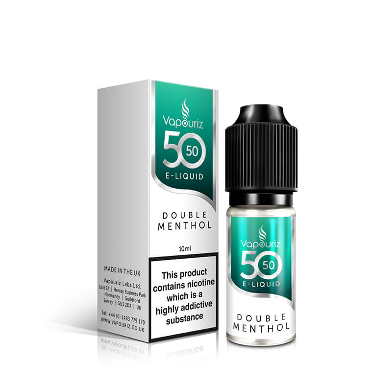 Vapouriz 50/50 Double Menthol 10ml