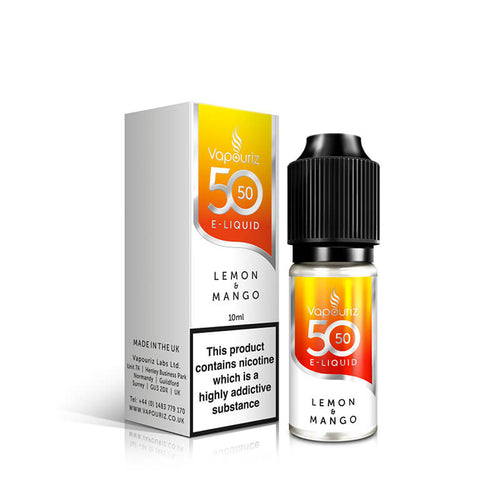 Vapouriz 50/50 Lemon & Mango 10ml