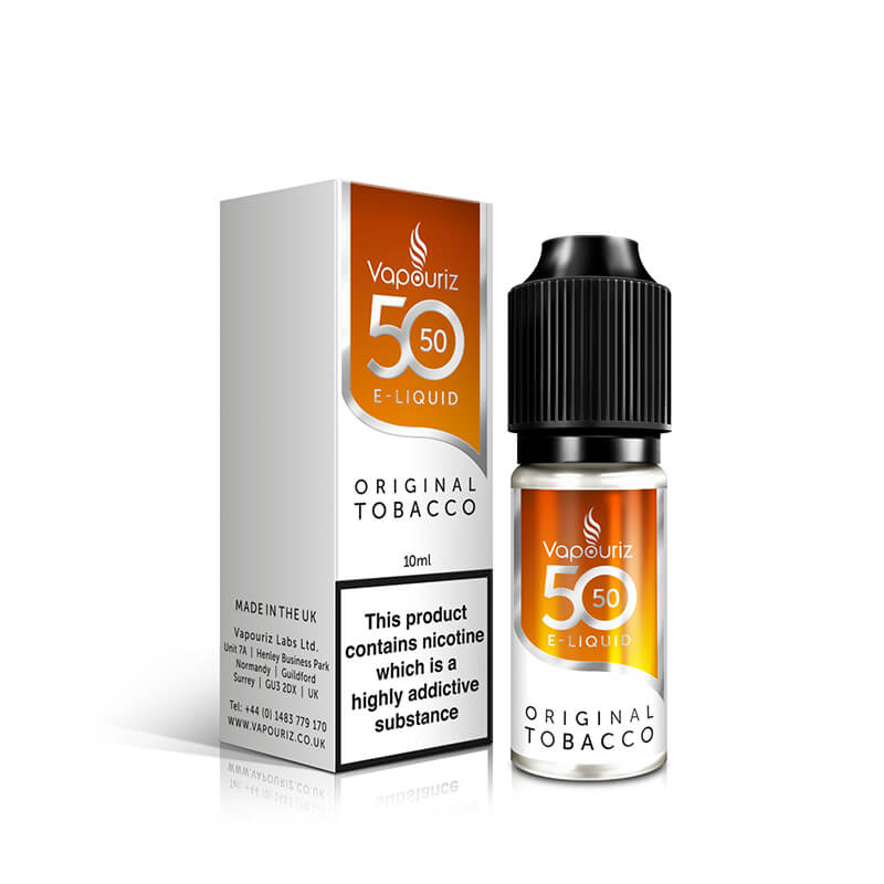 Vapouriz 50/50 Original Tobacco 10ml