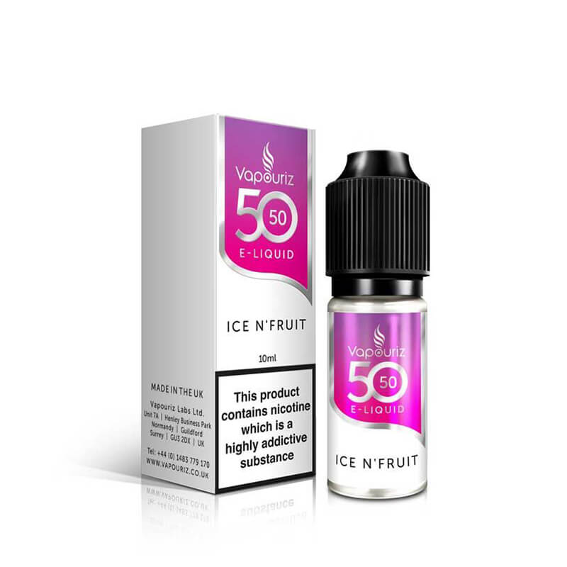 Vapouriz 50/50 Ice N Fruit 10ml