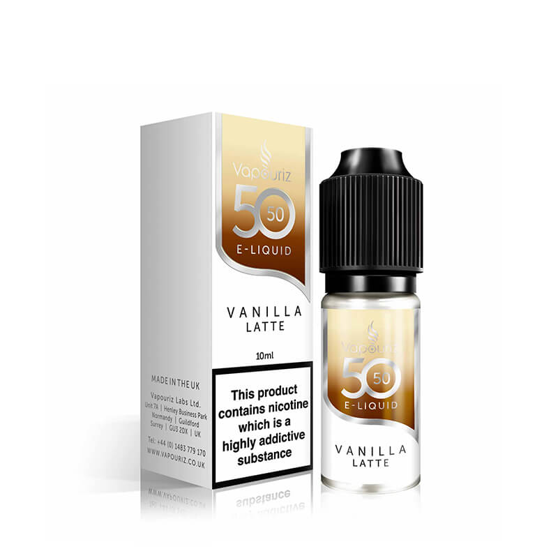 Vapouriz 50/50 Vanilla Latte 10ml