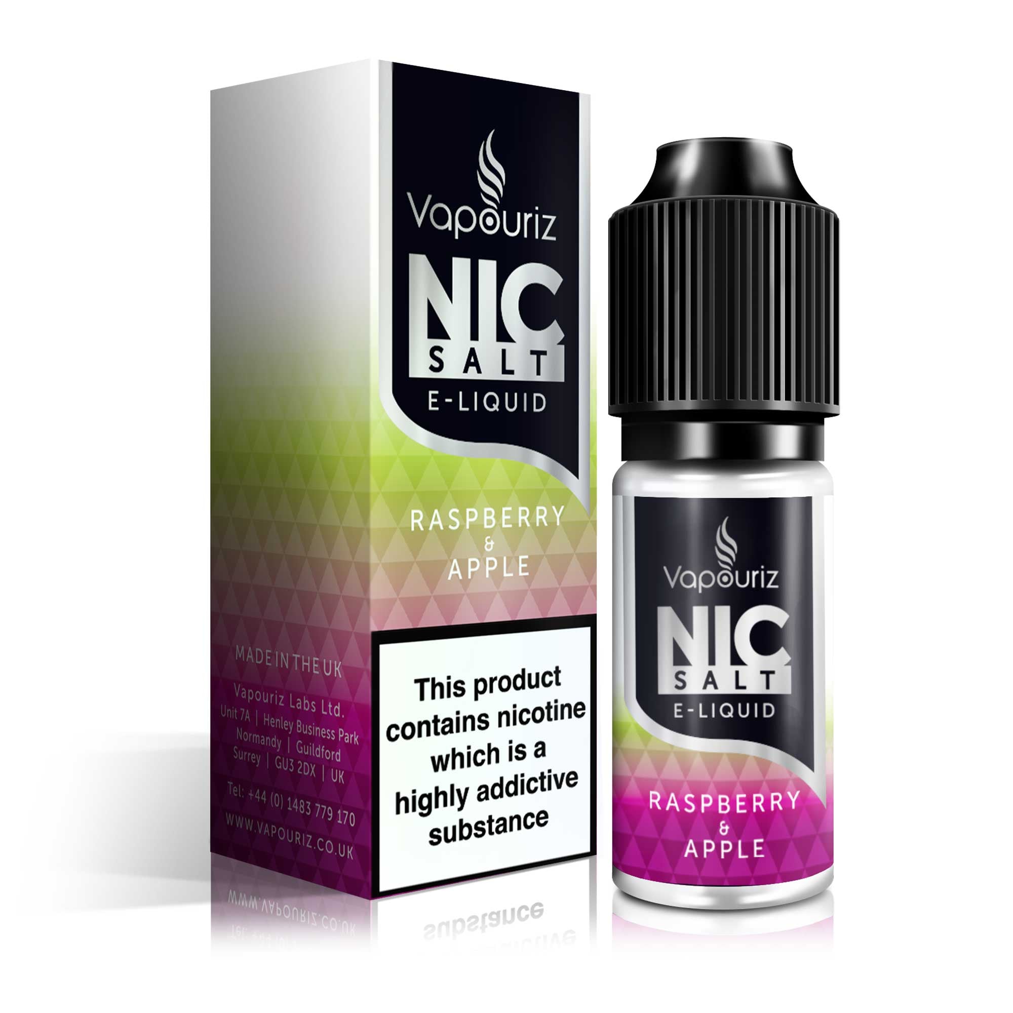 Vapouriz Nic Salts Raspberry & Apple Nic Salts E-Liquid